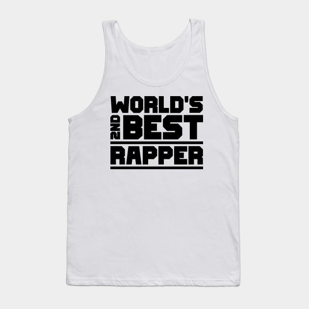 2nd best rapper Tank Top by colorsplash